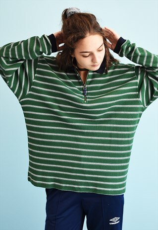 90'S RETRO OVERSIZED JAZZY KNIT NORMCORE DADS JUMPER