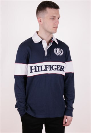 90S VINTAGE TOMMY HILFIGER LONG SLEEVED TOP AA9946