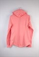 VINTAGE FILA SWEATSHIRT HOODIE IN PINK M