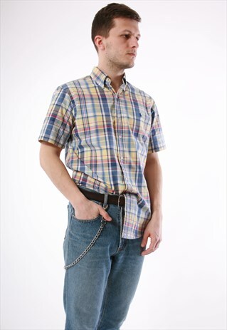 90S VINTAGE POLO BY RALPH LAUREN OLDSCHOOL SHIRT 13680