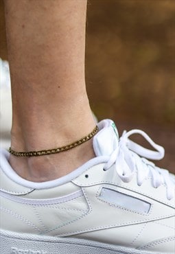 Chain anklet for men ankle bracelet bronze chain for him