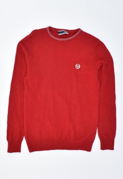 Vintage 90's Sergio Tacchini Jumper Sweater Red