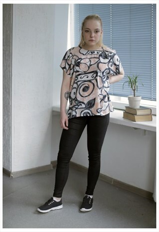 VINTAGE MULTICOLOR SLEEVELESS BLOUSE