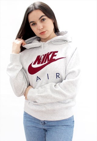 90'S RETRO GREY HOODIE