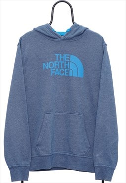 Vintage The North Face Blue Hoodie Mens