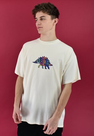 G&G UNISEX NATURAL DINO TEE