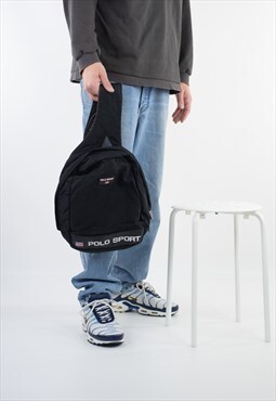Vintage Ralph Lauren Polo Sport 90s Strap Backpack Bag