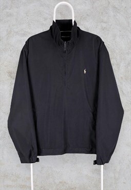 Black Polo Ralph Lauren Jacket 1/4 Zip  