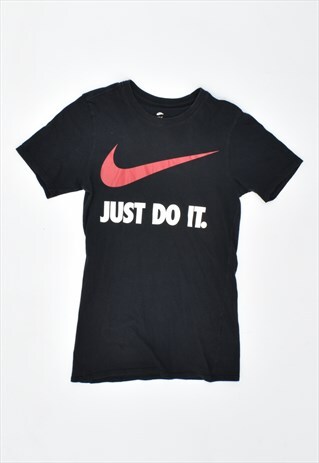 VINTAGE 90'S NIKE T-SHIRT TOP BLACK