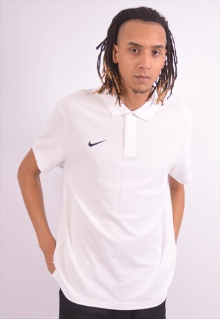 VINTAGE NIKE POLO SHIRT WHITE