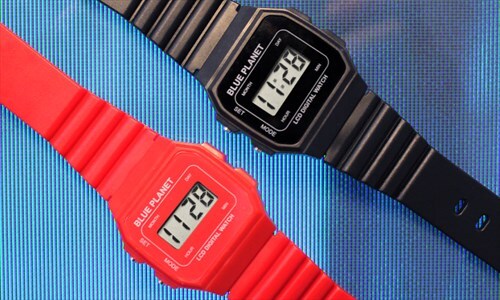 Wear & Share LCD watches