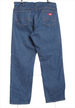 Vintage 90's Dickies Jeans Denim Straight Leg Blue Men's 38 