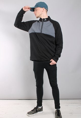 VINTAGE ADIDAS 1/4 ZIP SWEATSHIRT