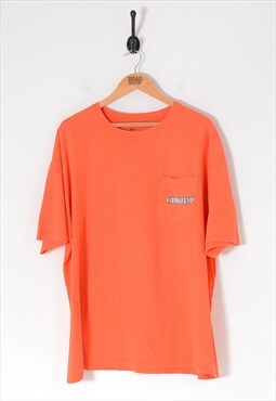 Vintage reel legends shark t-shirt orange 2xl - bv9956