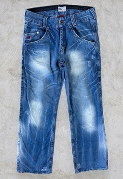 Vintage Tommy Hilfiger Megan Wide Leg Jeans Y2K W27 L30
