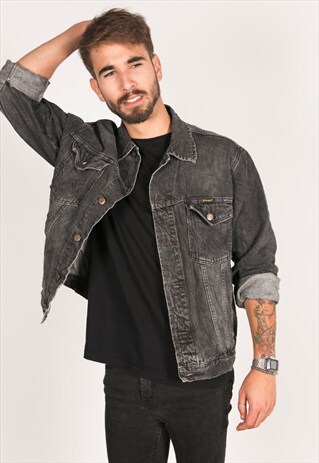VINTAGE 80S WRANGLER DENIM TRUCKER / C801