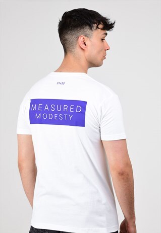 WHITE VINYL BOX LOGO T-SHIRT