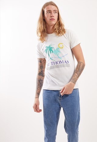 VINTAGE ST. THOMAS VIRGIN ISLANDS T-SHIRT