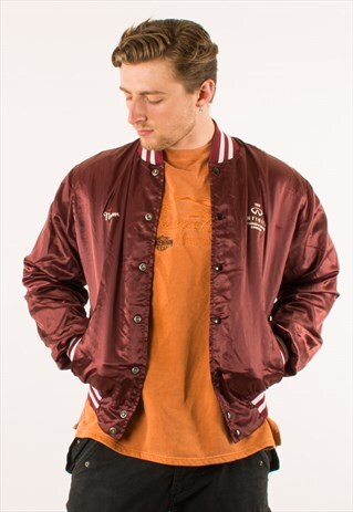 VINTAGE 1993 RED VARSITY JACKET
