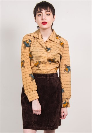 VINTAGE 70'S SHIRT BLOUSE