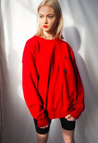 VINTAGE RED PAUL & SHARK JUMPER
