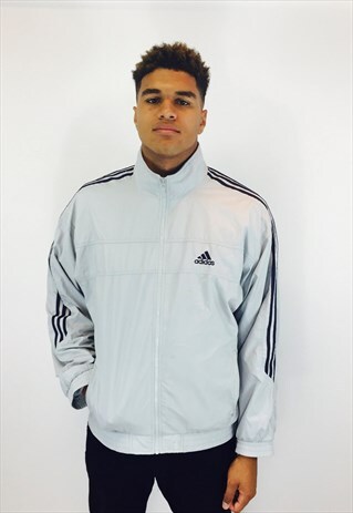 ADIDAS CLASSIC 3 STRIPE WINDBREAKER JACKET