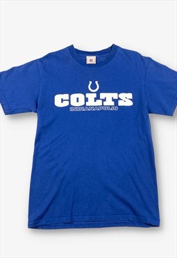 Vintage NFL Indianapolis Colts T-Shirt Blue Medium BV20464