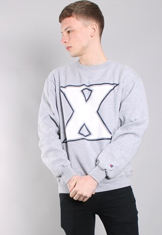 VINTAGE CHAMPION "X" SWEATSHIRT