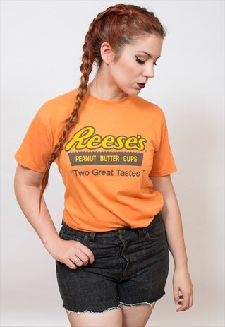 VINTAGE 1980'S REESE'S PEANUT BUTTER CUPS T SHIRT 10