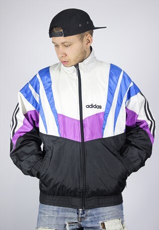 RARE VINTAGE MENS ADIDAS TRACK SUIT JACKET