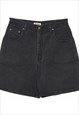 Vintage Black Denim Shorts - W30