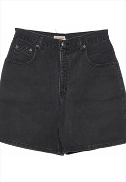 Vintage Black Denim Shorts - W30