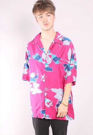 VINTAGE HAWAIIAN PATTERNED FESTIVAL SHIRT