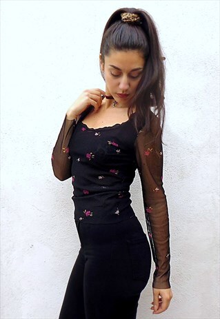 VINTAGE 90'S TRANSPARENT T-SHIRT