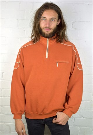 VINTAGE 90'S 1/4 ZIP SWEATSHIRT