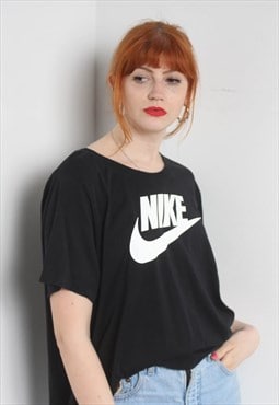 Vintage Nike Big Logo T-Shirt Black