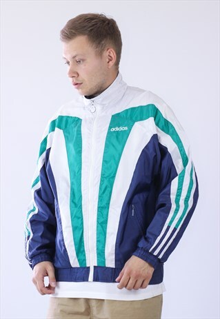 VINTAGE MENS ADIDAS TEAM SUIT JACKET