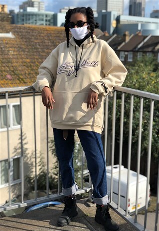 90S KARL KANI THICK SPELL OUT HOODIE