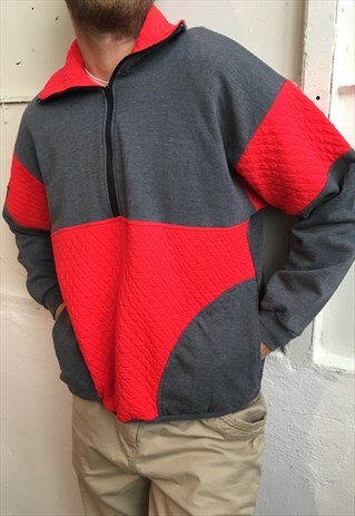 VINTAGE 90' OLDSCHOOL COOL UNISEX GREY SWEATSHIRT