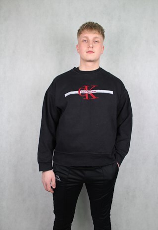 CALVIN KLEIN SPELLOUT SWEATSHIRT