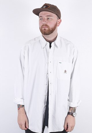 VINTAGE WHITE TOMMY HILFIGER SHIRT