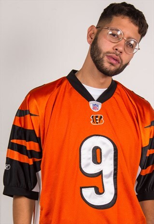 REEBOK NFL SHIRT CINCINNATI BENGALS JERSEY