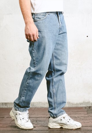 VINTAGE 90S LIGHT WASH JEANS