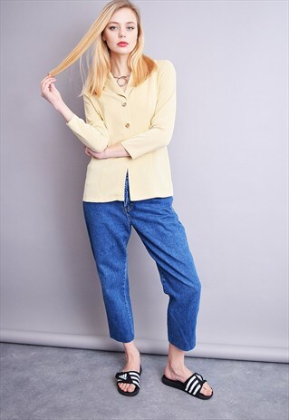 90'S CLASSIC CUT MINIMALIST SCANDI STYLE BLAZER