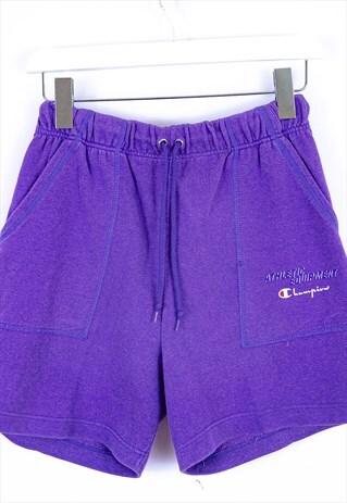 champion shorts purple