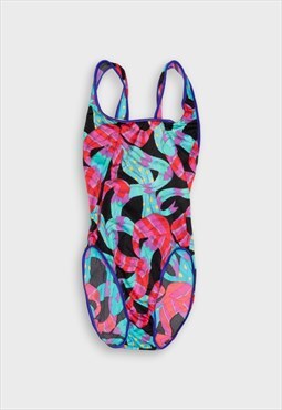 Snake-like pattern swimsuit