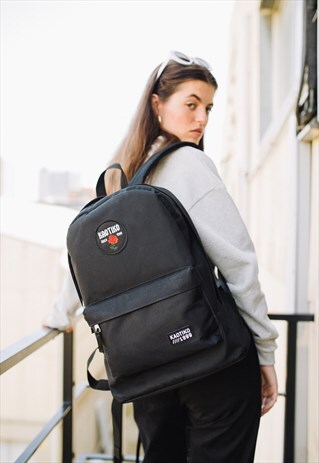 'ROSE' BLACK BAGPACK