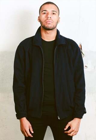 VINTAGE WOOL BOMBER JACKET