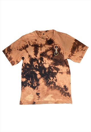 BLACK OVERSIZED TSHIRT WITH ACID WASH