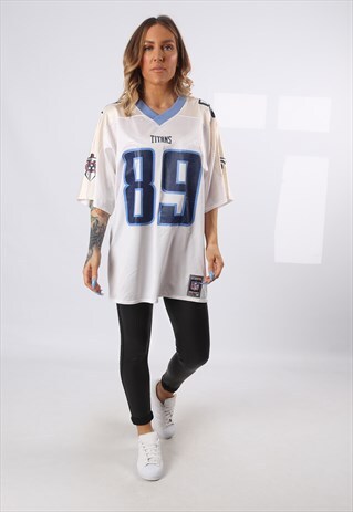 NFL OVERSIZED T-SHIRT SPORT JERSEY TOP FOOTBALL 12 - 14 AQ4C
